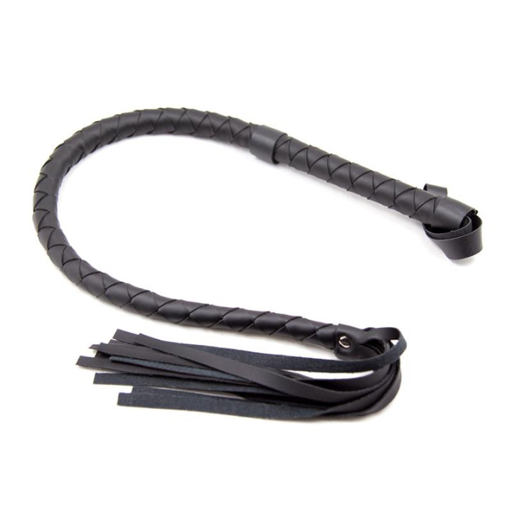 Látigo Largo 85 cm Negro de Latetobed Bdsm Line | VibraZon