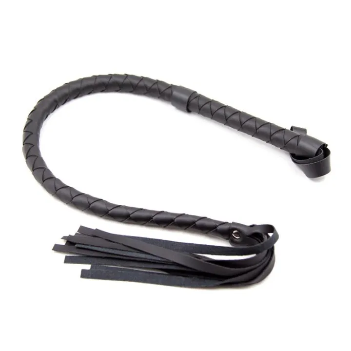 Látigo Largo 85 cm Negro de Latetobed Bdsm Line