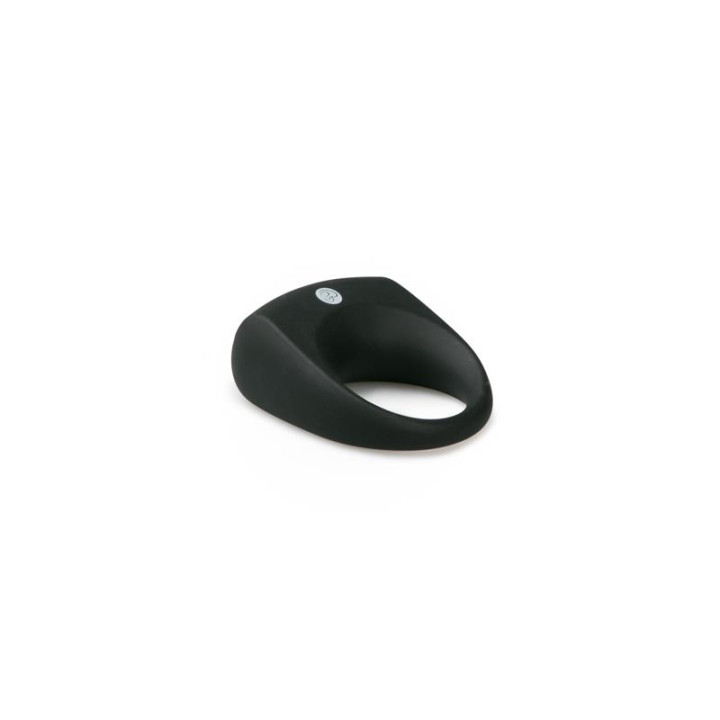 Anillo para Pene con Vibración Silicona - Negro de Easytoys | VibraZon