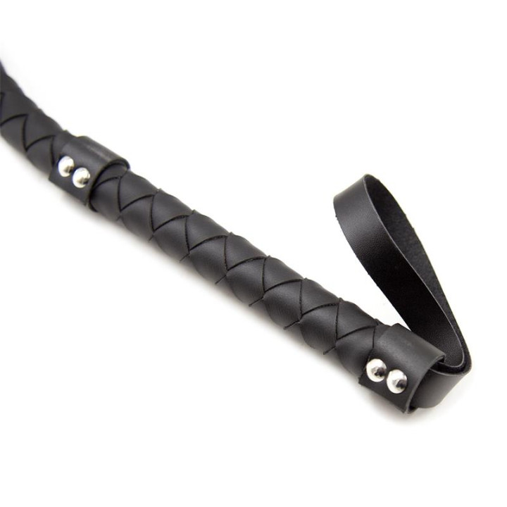 Látigo Largo 85 cm Negro de Latetobed Bdsm Line | VibraZon