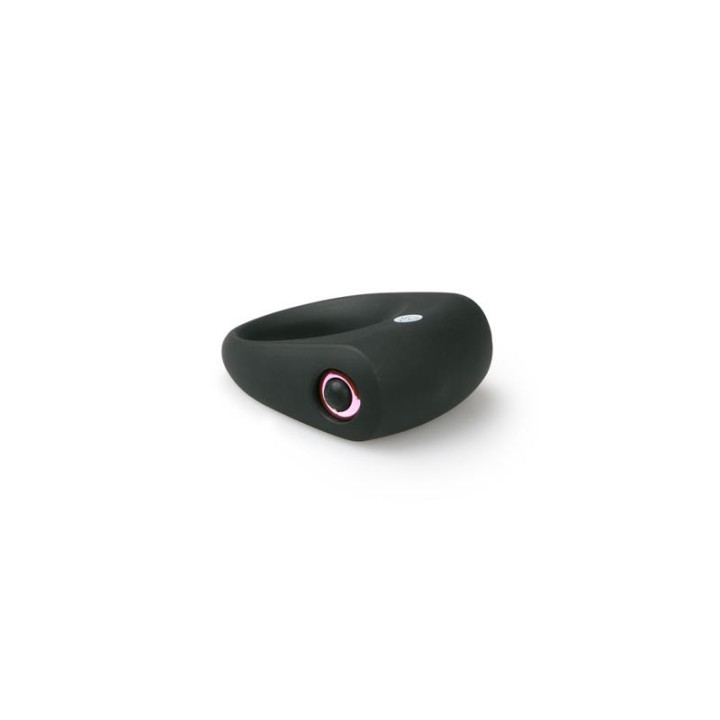 Anillo para Pene con Vibración Silicona - Negro de Easytoys | VibraZon
