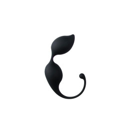 Bolas Vaginales Curvadas Silicona - Negras de Easytoys | VibraZon