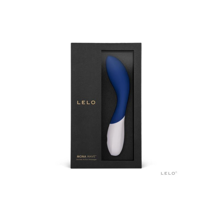 MONA WAVE Vibrador Punto G Azul MediaNoche de Lelo | VibraZon