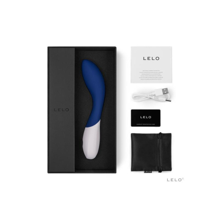 MONA WAVE Vibrador Punto G Azul MediaNoche de Lelo | VibraZon