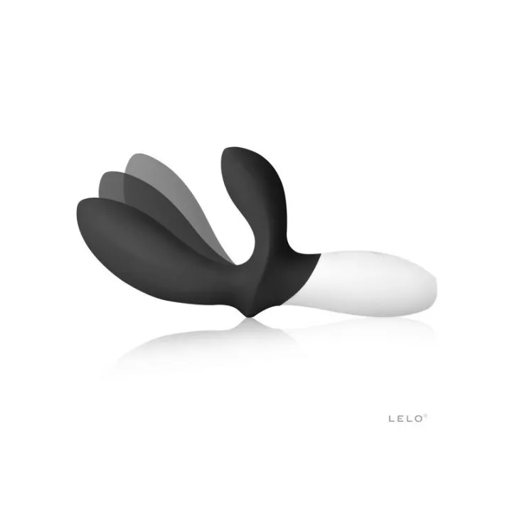LOKI WAVE Estimulador Prostático Negro Obsidiana de Lelo
