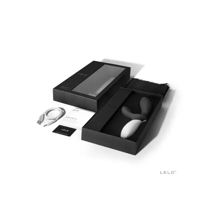 LOKI WAVE Estimulador Prostático Negro Obsidiana de Lelo
