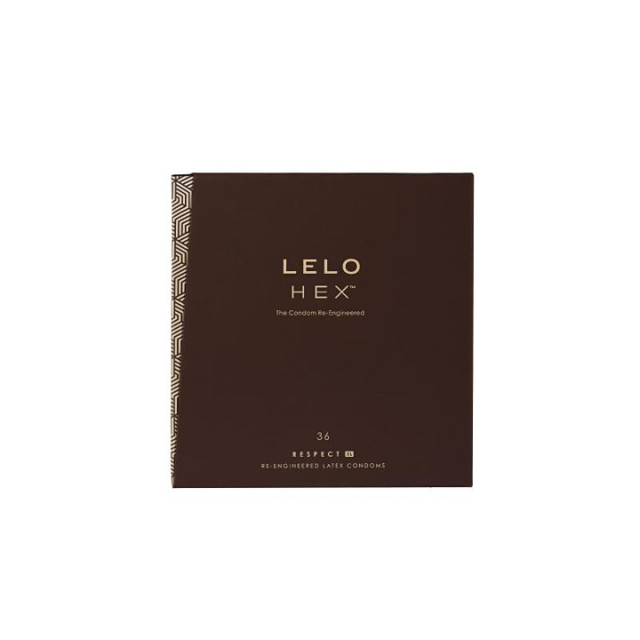 HEX RESPECT XL Preservativos 36 Pack de Lelo | VibraZon