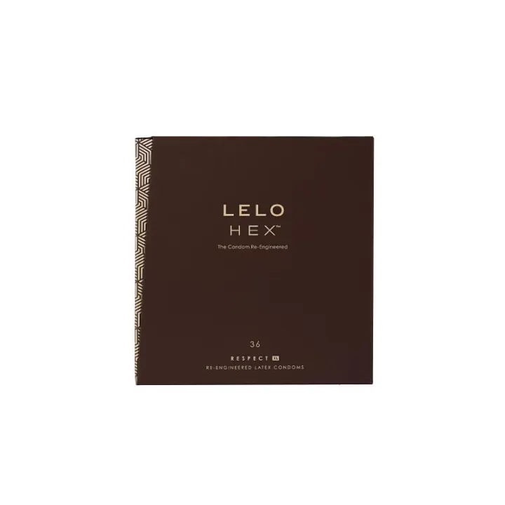 HEX RESPECT XL Preservativos 36 Pack de Lelo