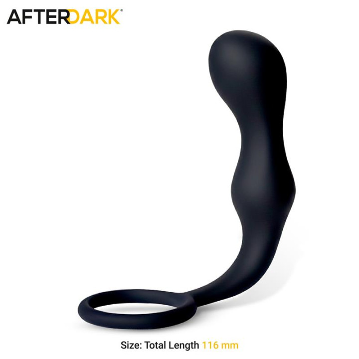 Rolf Plug Anal con Anillo de Silicona de Afterdark | VibraZon