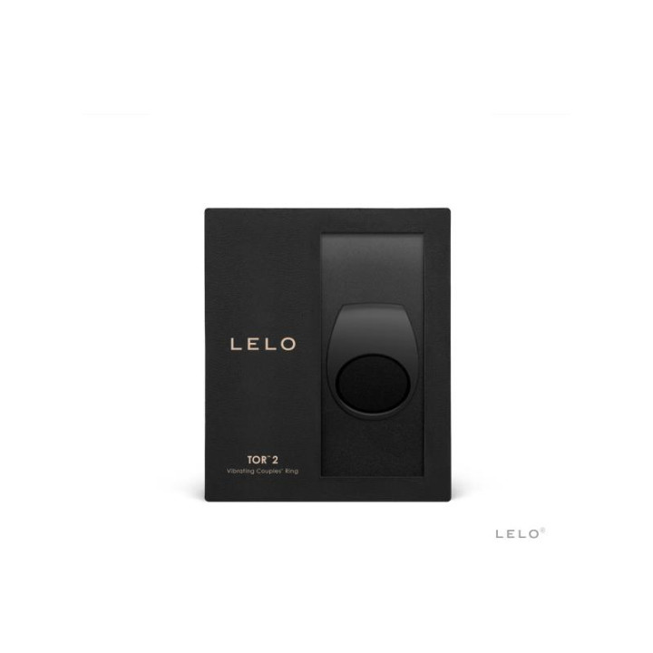 TOR 2 Anillo Vibrador Negro de Lelo | VibraZon