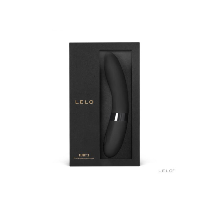 ELISE 2 Vibrador Negro de Lelo | VibraZon