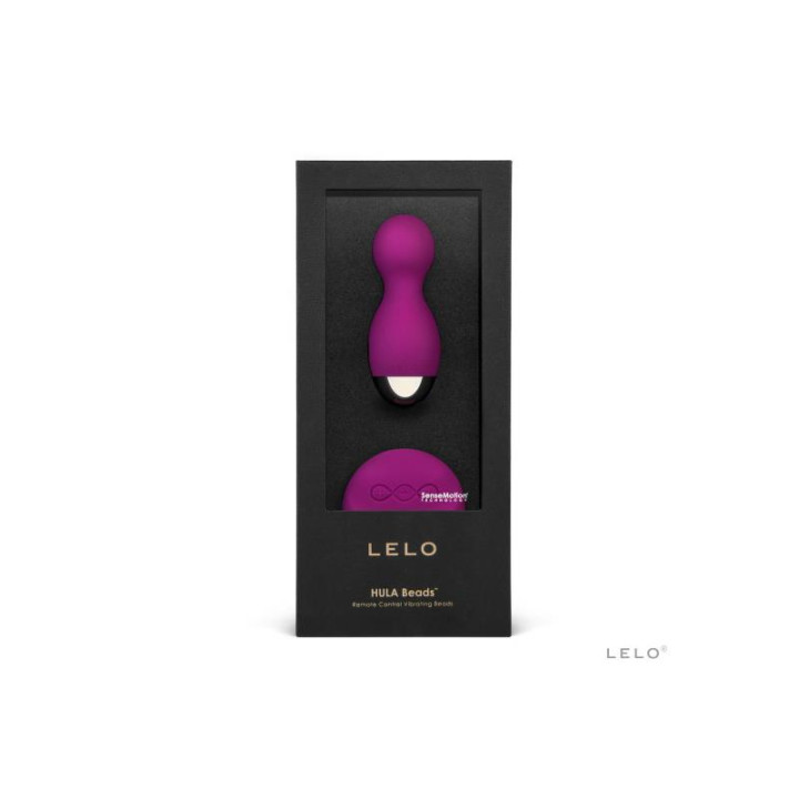 HULA BEADS Bolas Vaginales Rosa Intenso de Lelo | VibraZon