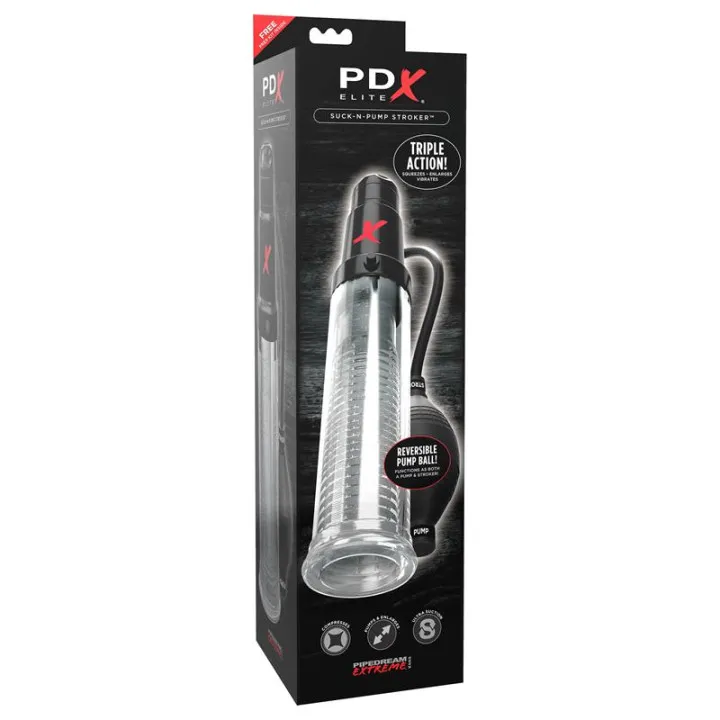 Masturbador Suck-N-Pump Stoker de Pdx Elite