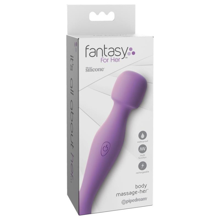 Masajeador Body Massage-Her Color Púrpura de Fantasy For Her | VibraZon