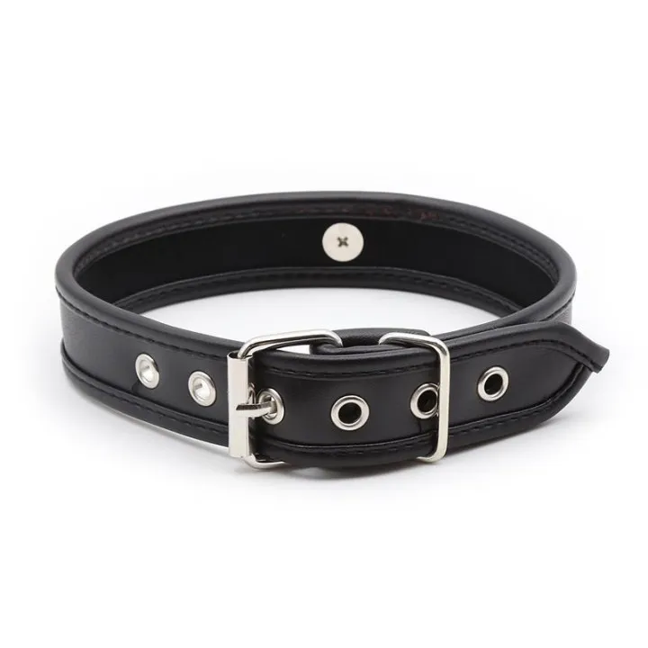 Collar con Aro Negro de Latetobed Bdsm Line