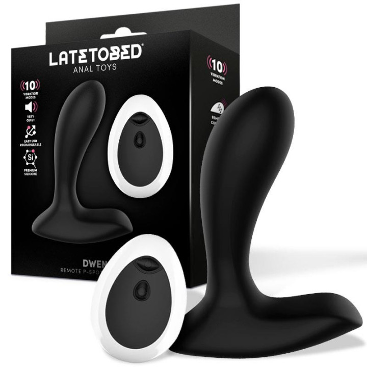 Dwen Estimulador Prostático USB con Control Remoto de Latetobed | VibraZon