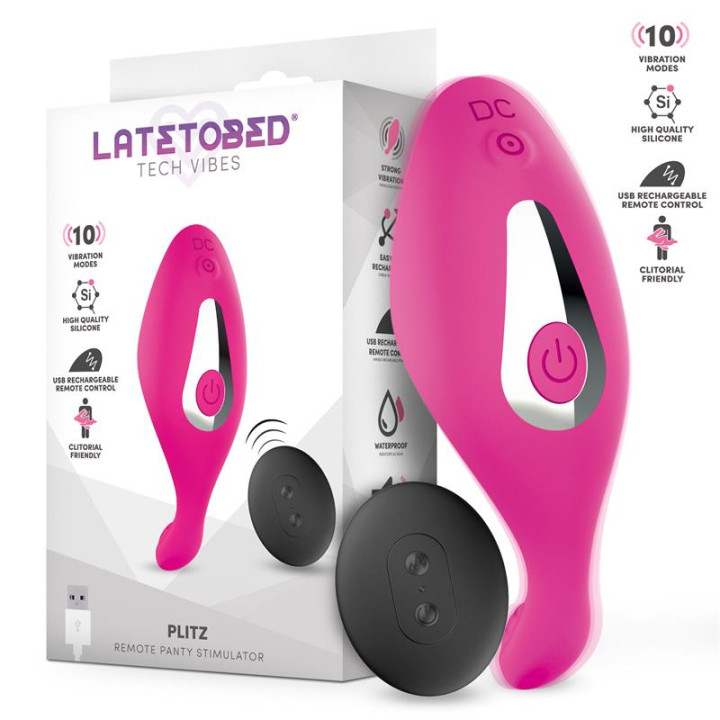 Plitz Estimulador de Braguita con Control Remoto USB de Latetobed | VibraZon