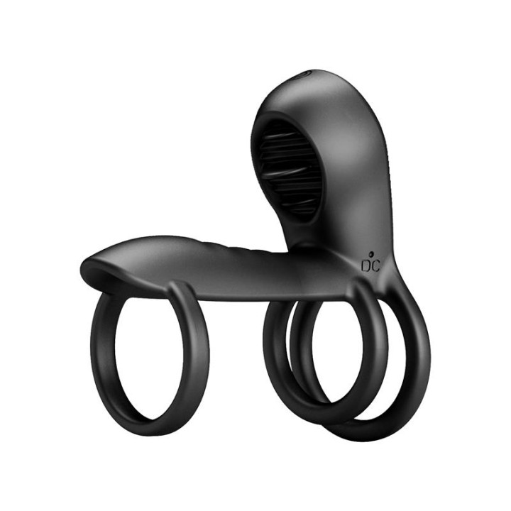 Jammy Anillo Triple con Vibración USB de Prettylove | VibraZon