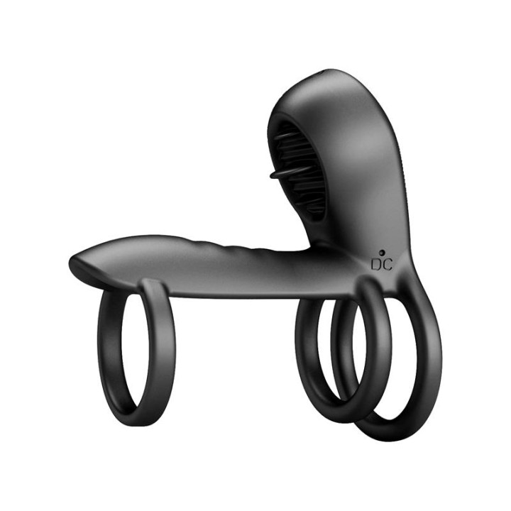 Jammy Anillo Triple con Vibración USB de Prettylove | VibraZon