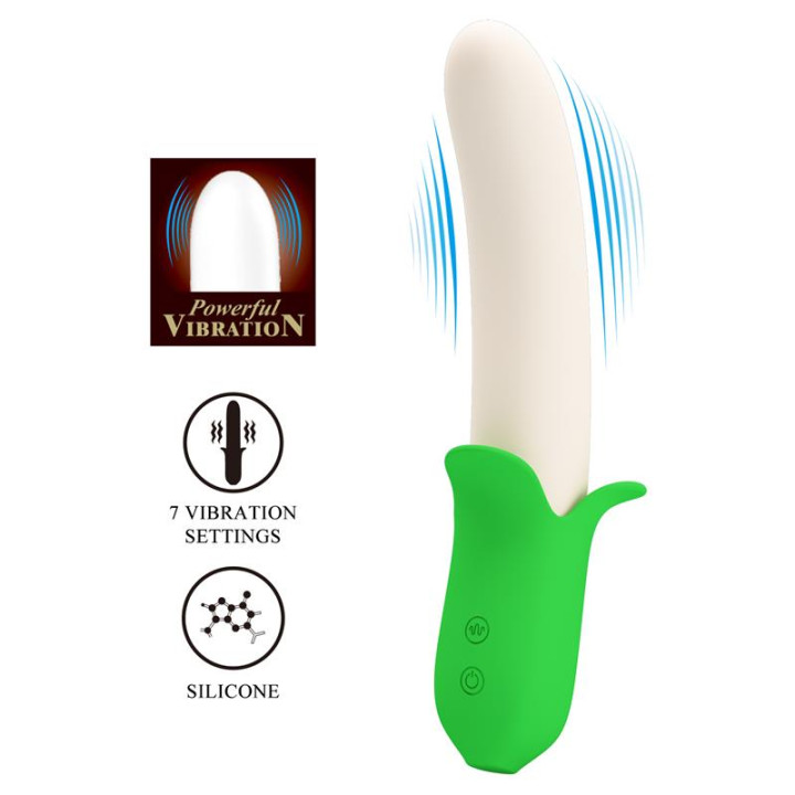 Banana Geek Vibrador USB de Prettylove | VibraZon