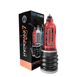 Bomba para el Pene Hydromax7 Wide Boy Rojo de Bathmate
