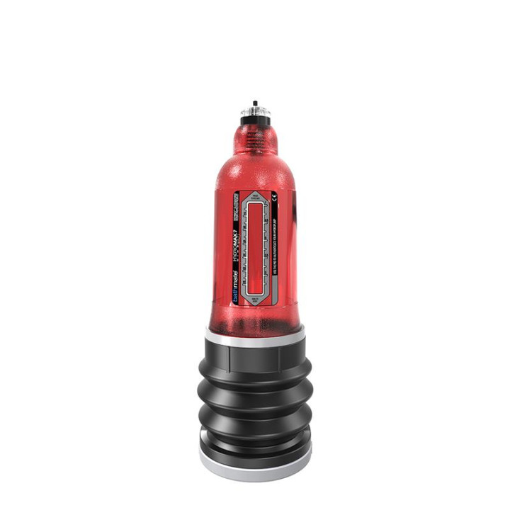 Bomba para el Pene Hydromax7 Wide Boy Rojo de Bathmate | VibraZon