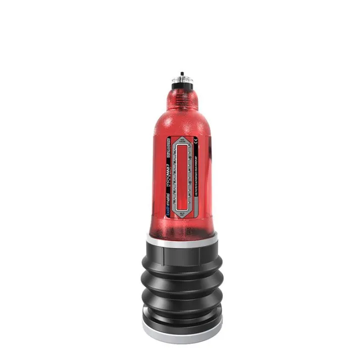 Bomba para el Pene Hydromax7 Wide Boy Rojo de Bathmate