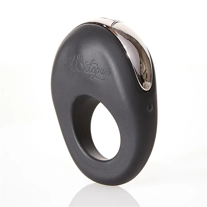 Anillo Vibrador Atom Negro de Hot Octopuss