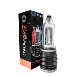 Bomba para el Pene Hydromax7 Wide Boy Transparente de Bathmate | VibraZon