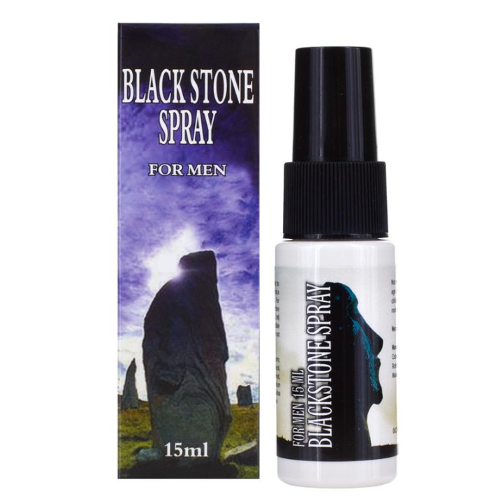 Black Spray Retardante Stone 15 ml de Cobeco Pharma | VibraZon