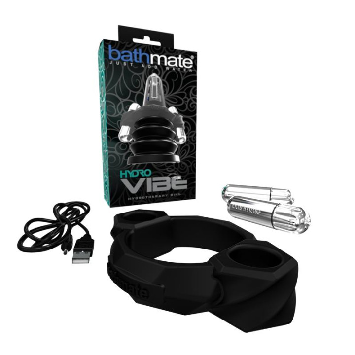 Anillo Hydro Vibe USB Silicona de Bathmate | VibraZon