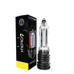 Bomba para el Pene Hydro7 Transparente de Bathmate