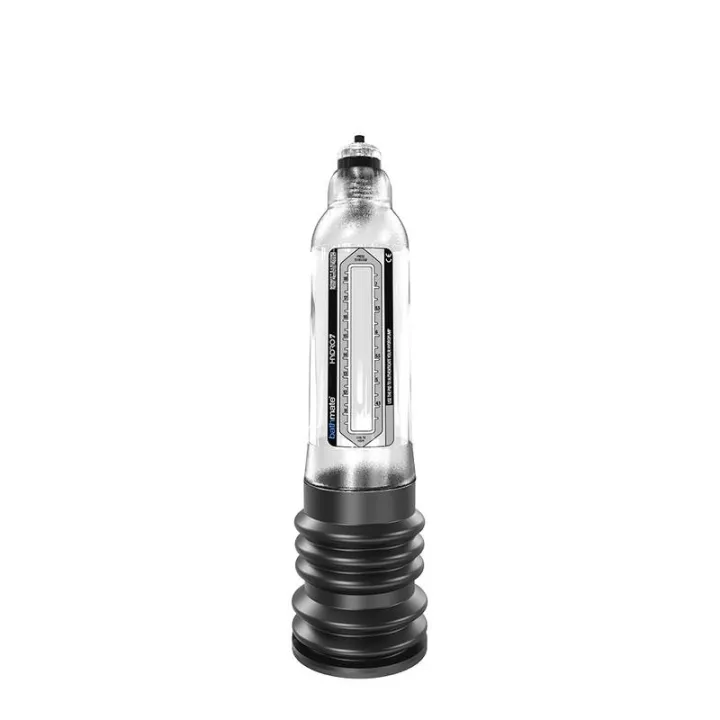 Bomba para el Pene Hydro7 Transparente de Bathmate