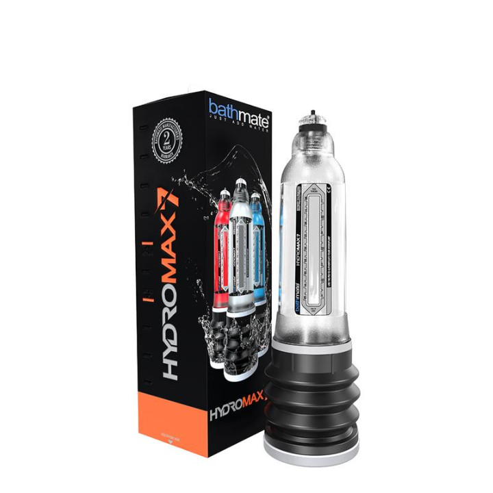 Bomba para el Pene Hydromax7 Transparente de Bathmate | VibraZon