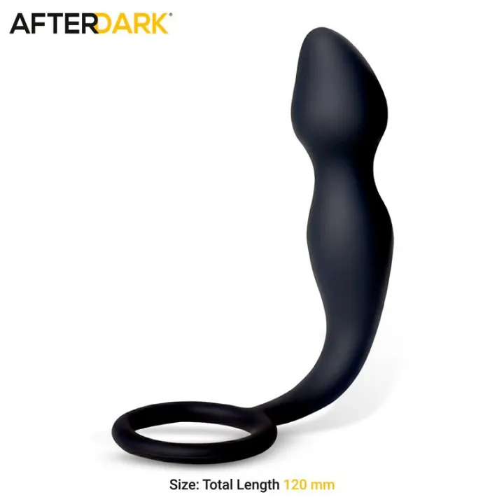 Johan Plug Anal con Anillo de Silicona de Afterdark