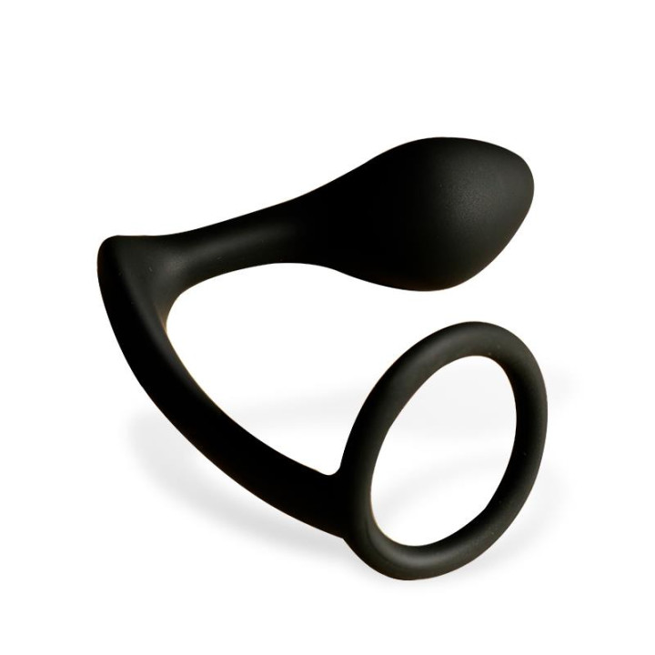 Yastant Plug Anal con Anillo para Testículos de Afterdark | VibraZon