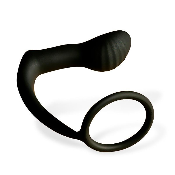 Carnelian Plug Anal con Vibración y Anillo para el Pene de Afterdark | VibraZon