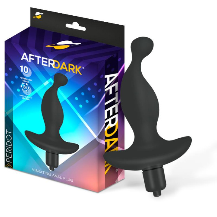 Peridot Plug Anal con Vibración de Afterdark | VibraZon