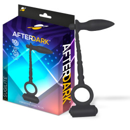 Sugilite Plug Anal con Vibración y Anillo para el Pene con Vibración de Afterdark | VibraZon