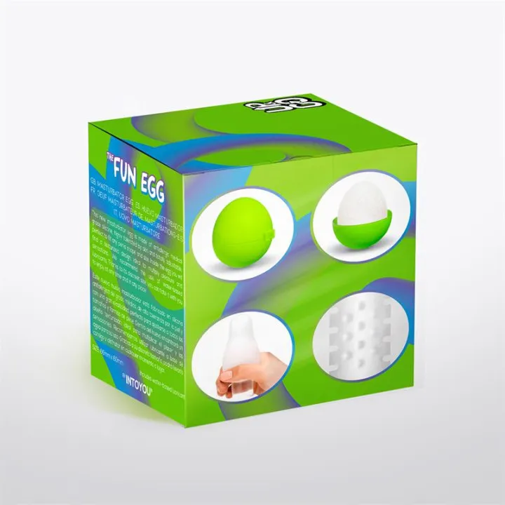 Bumpy Huevo Masturbador Elástico Verde de Up&Go