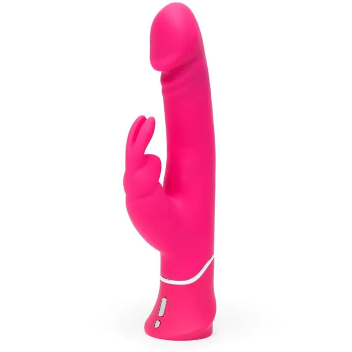 Vibrador Realistic Dual Density Rabbit Rosa de Happy Rabbit