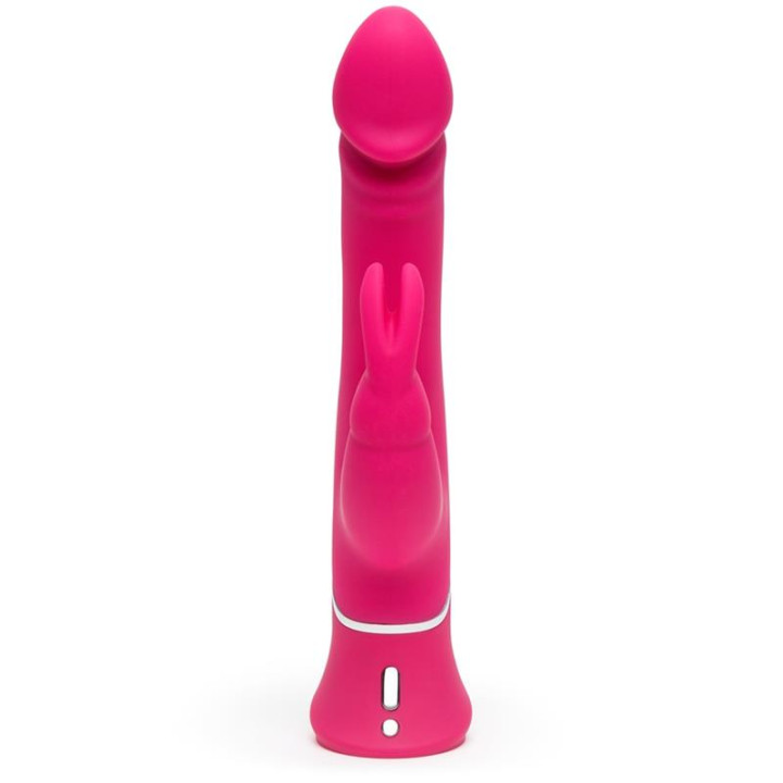 Vibrador Realistic Dual Density Rabbit Rosa de Happy Rabbit | VibraZon