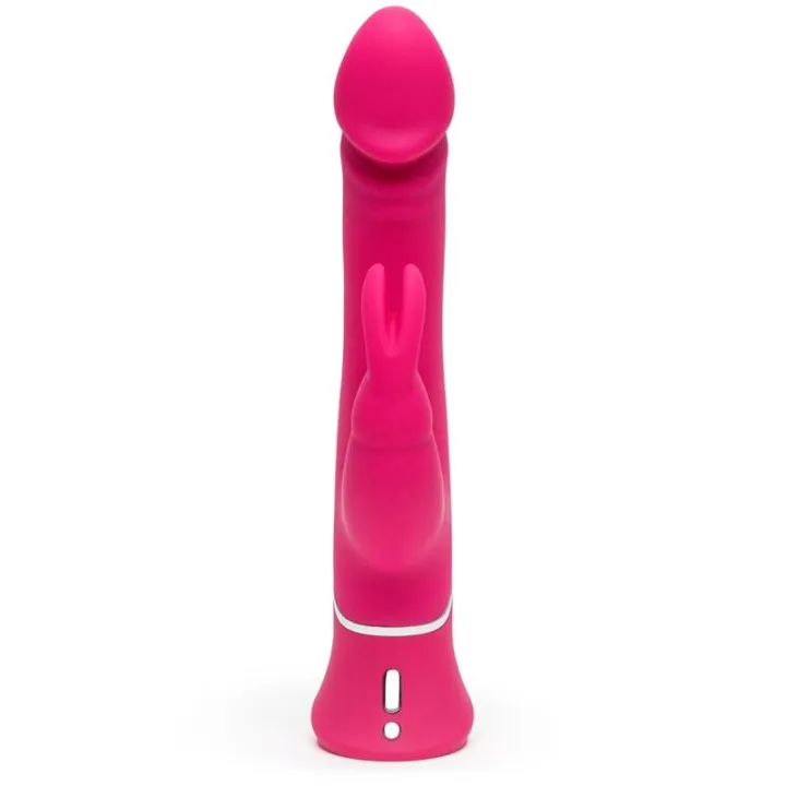 Vibrador Realistic Dual Density Rabbit Rosa de Happy Rabbit