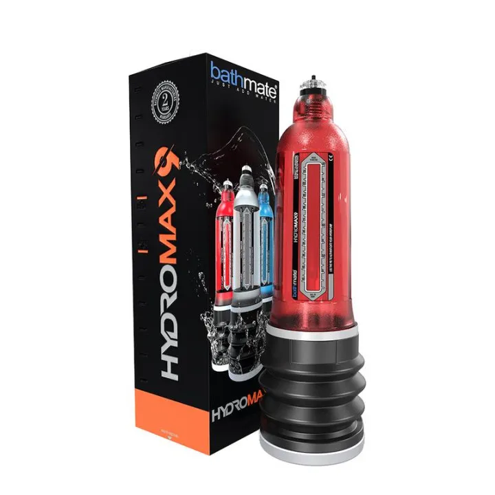 Bomba para el Pene Hydromax9 Rojo de Bathmate