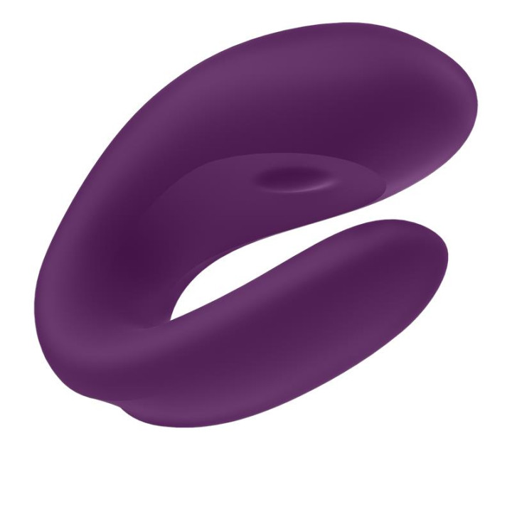 Vibrador para Parejas con APP Double Joy Violeta de Satisfyer | VibraZon