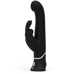 Vibrador G-Spot Stroker Rabbit Negro de Happy Rabbit | VibraZon