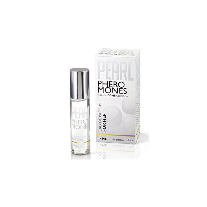 Perfume con Feromonas Femenino Pearl 14 ml de Cobeco Pharma | VibraZon