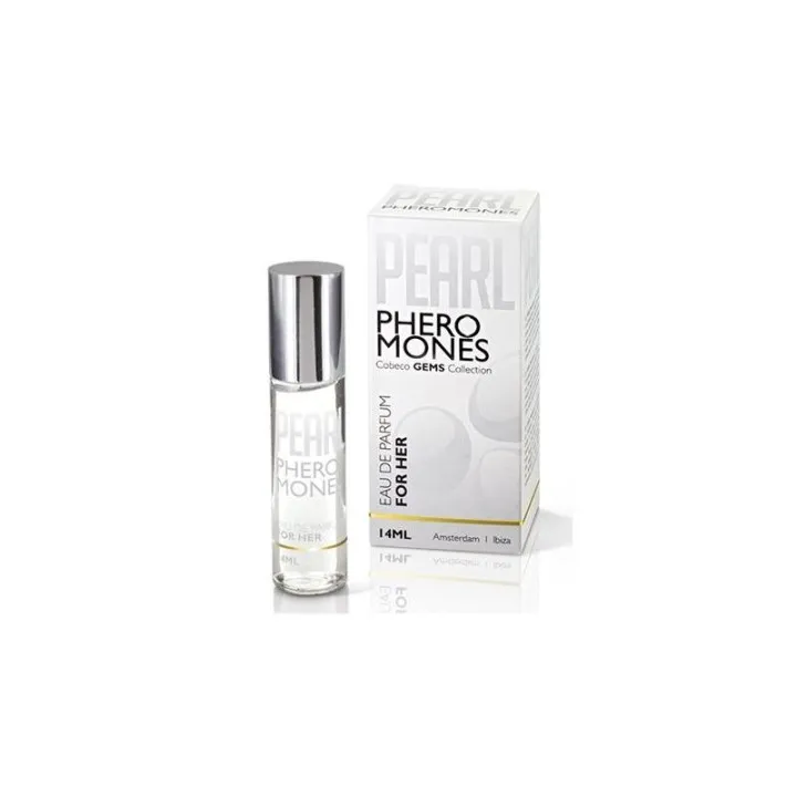 Perfume con Feromonas Femenino Pearl 14 ml de Cobeco Pharma