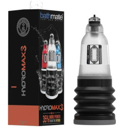 Bomba para el Pene Hydromax3 Transparente de Bathmate | VibraZon