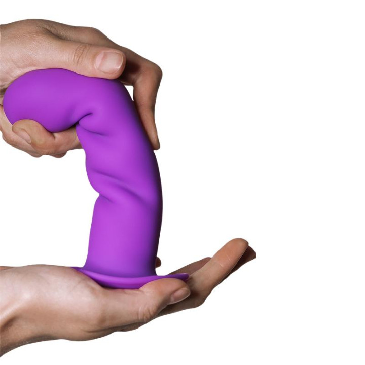Dildo Hitsens 3 Doble Densidad Purpura de Adrien Lastic | VibraZon
